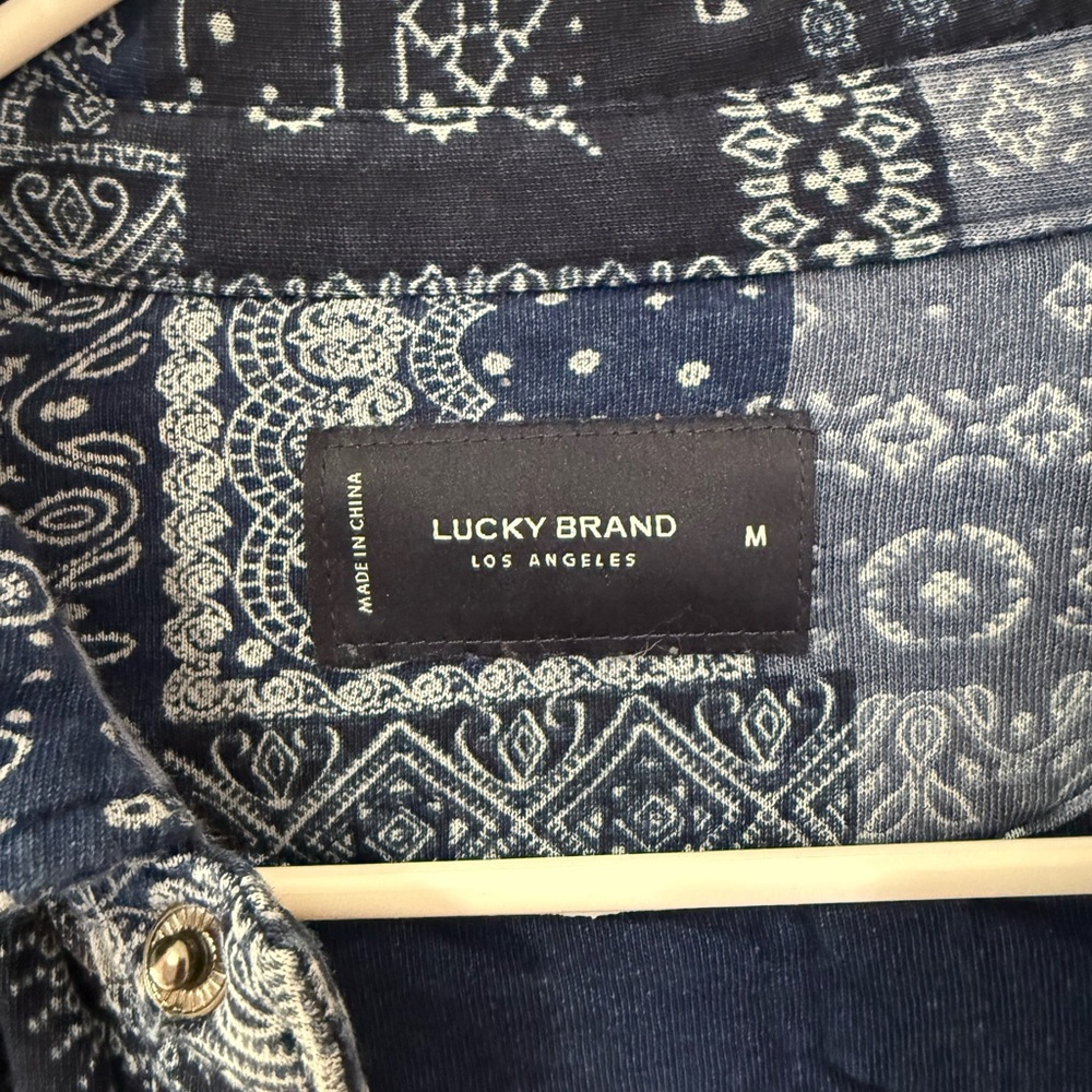 Lucky Brand Indigo Patchwork Jacket - image 5